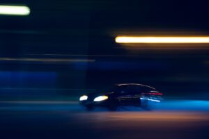 speeding blur