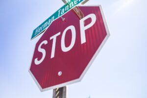 stop sign