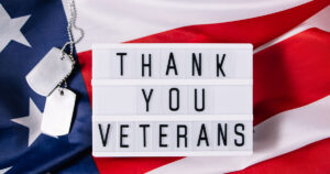 Thank you veterans