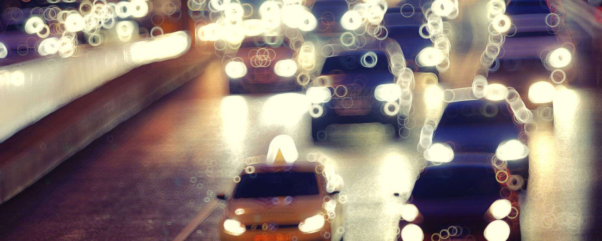 Traffic on Freeway
