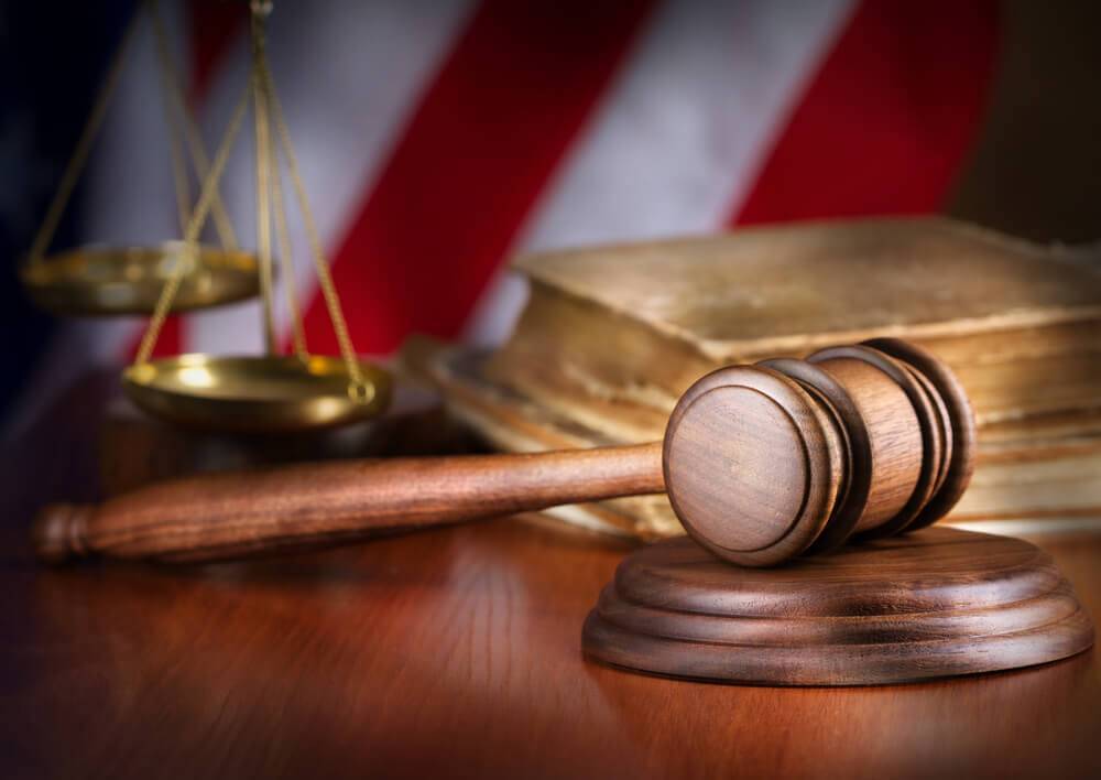 Gavel in Courtroom