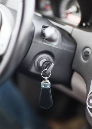 Car with Keys in it