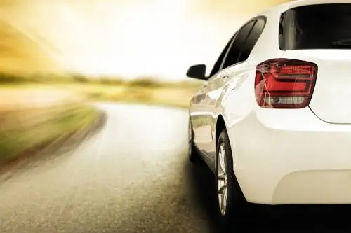 Speeding Car