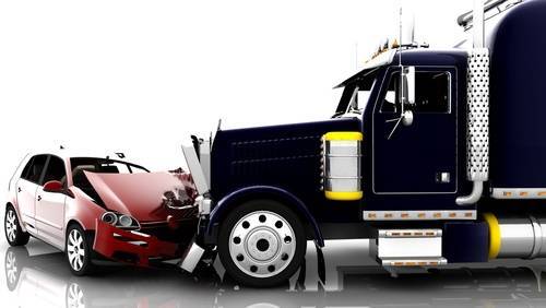 Car and Truck Accident