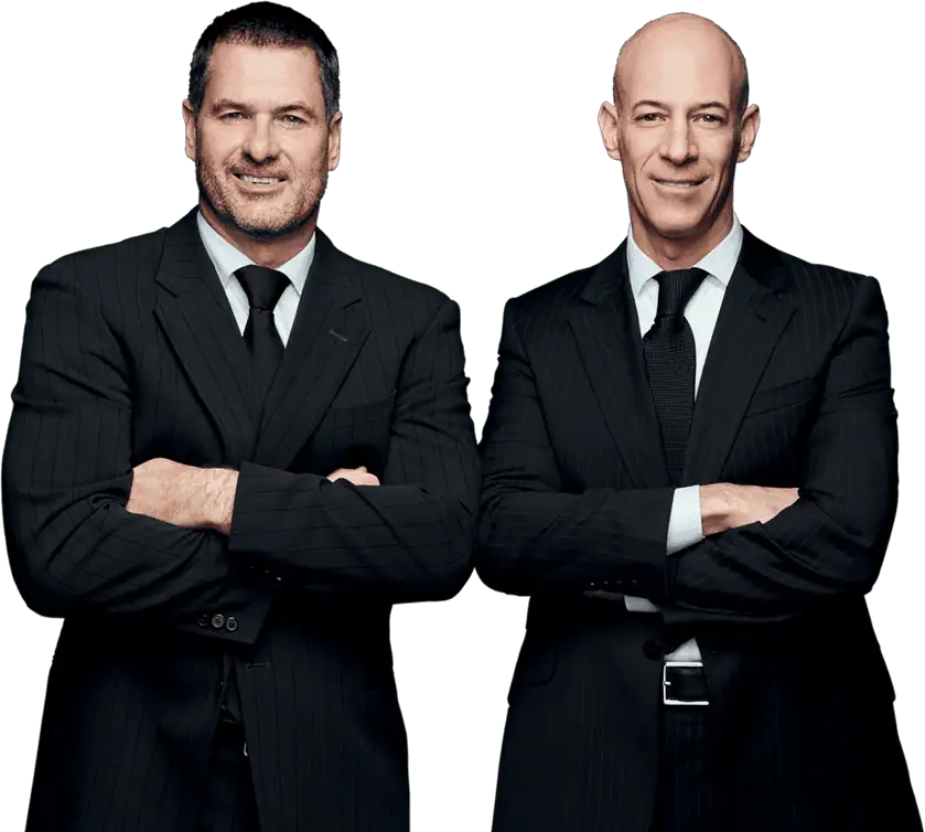 John Shook and Leonard Stone