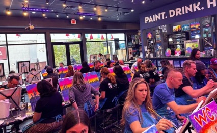Colors of Success: Shook & Stone’s Employee Appreciation Day at Pinot’s Palette!